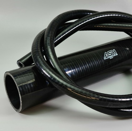 Black silicone straight - black,