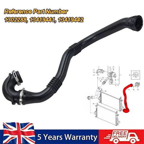 Turbo intercooler outlet hose - intercooler,