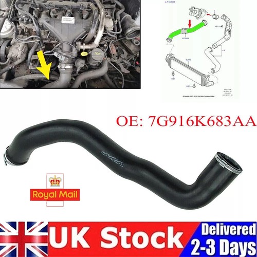 Turbo intercooler hose - intercooler, pipe