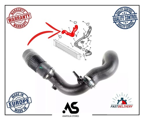 Intercooler pipe turbo - turbo, hose