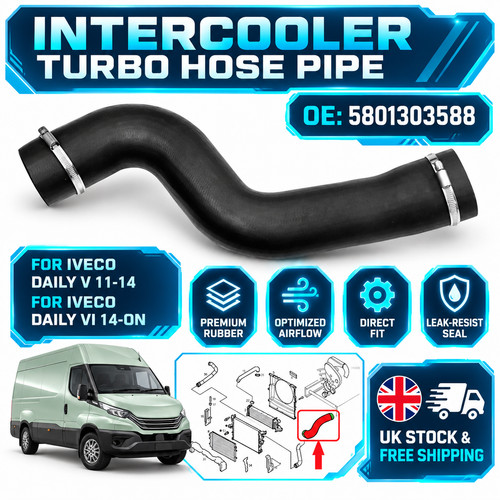 Turbo intercooler hose - turbo, pipe